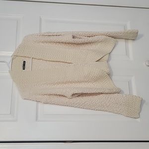 Womens SHEIN Cardigan, sz M, cream color, very soft,
